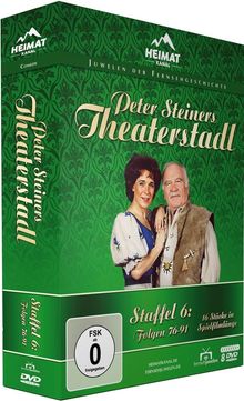 Peter Steiners Theaterstadl Staffel 6 (Folgen 76-91), 8 DVDs