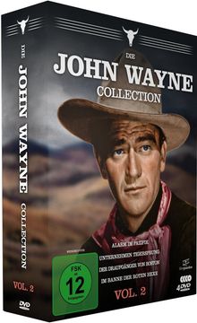 Die John Wayne Collection Vol. 2, 4 DVDs