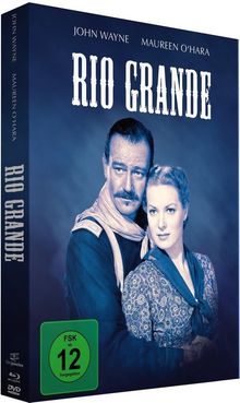 Rio Grande (Blu-ray &amp; DVD im Mediabook), 1 Blu-ray Disc und 1 DVD