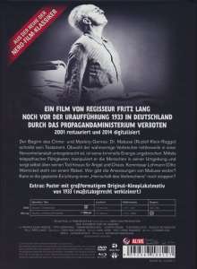 Das Testament des Dr. Mabuse (1933) (Blu-ray &amp; DVD im Mediabook), 1 Blu-ray Disc und 1 DVD