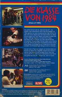 Die Klasse von 1984 (VHS-Edition) (Blu-ray &amp; DVD), 1 Blu-ray Disc und 1 DVD