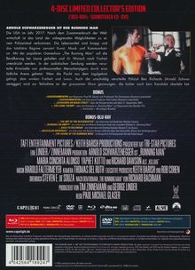 Running Man (Blu-ray &amp; DVD im Mediabook), 2 Blu-ray Discs, 1 DVD und 1 CD