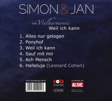 Simon &amp; Jan (mit Vielharmonie): Weil ich kann, CD