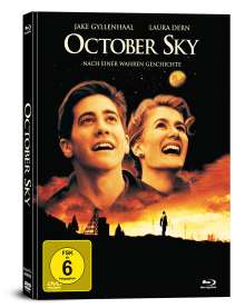 October Sky (Blu-ray &amp; DVD im Mediabook), 1 Blu-ray Disc und 1 DVD