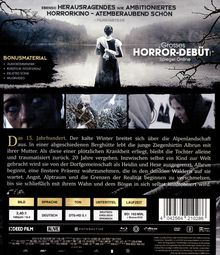 Hagazussa - Der Hexenfluch (Limited Collector's Edition) (Blu-ray), 1 Blu-ray Disc und 1 DVD