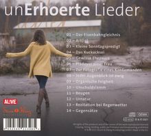 Katrin Rosenzopf: Unerhörte Lieder, CD