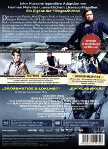 Moby Dick (1956) (Blu-ray &amp; DVD im Mediabook), 2 Blu-ray Discs und 1 DVD