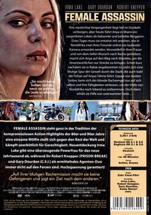 Female Assassin - Rache ist süß, DVD