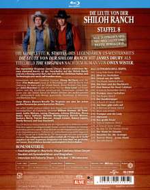 Die Leute von der Shiloh Ranch Staffel 8 (Extended Edition) (Blu-ray), 6 Blu-ray Discs