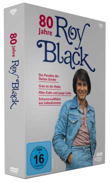 80 Jahre Roy Black, 4 DVDs