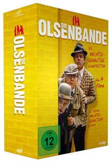 Die (mächtig gewaltige) Olsenbande Gesamtedition, 15 DVDs