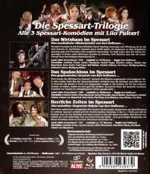 Die Spessart-Trilogie: Alle 3 Spessart Komödien mit Liselotte Pulver (Blu-ray), 3 Blu-ray Discs