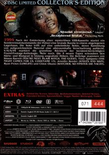 LIMITED COLLECTOR'S EDITION, 1994: Polizei-Razzia deckt Sekten-Verschwörung auf. Extras: Interviews, Trailer.