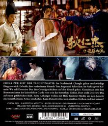 „China zur Zeit der Tang-Dynastie…“ Handlung eines Films über Detective Dee, der mysteriöse Ereignisse in Changle untersucht.