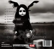 Trackliste: 01. Fremdes Ich, 02. In Memoriam, 03. Erfroren, 04. Beseelt. Dunkle Puppe mit Flügeln in einer düsteren Landschaft.