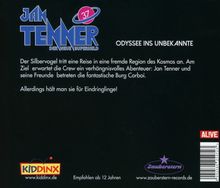 JAN TENNER 37, ODYSSEE INS UNBEKANNTE. Ein spannendes Abenteuer erwartet die Crew in der Burg Corboi. Logo: KIDDINX. Empfohlen ab 12 Jahren.