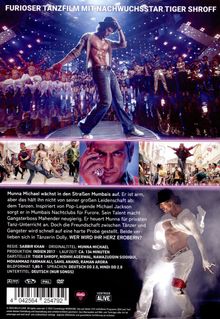 **FURIOSER TANZFILM MIT NACHWUCHSSTAR TIGER SHROFF**  
Munna Michael wächst in den Straßen Mumbais auf.