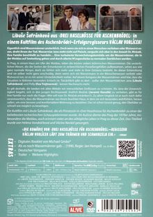 Textausschnitt von oben: „Libuše Šafránková aus ‚Drei Haselnüsse für Aschenbrödel‘ in einem Kultfilm des Aschenbrödel-Erfolgsregisseurs.“