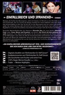 „EINFALLSREICH UND SPANNEND“ – Cinema. Extras: Digitales Booklet, Audiokommentar, Kurzfilm, Trailer. Szenen aus einem Märchenfilm.