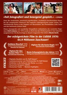 "Toll fotografiert und bewegend gespielt.« – CINEMA. Der erfolgreichste Film in der UdSSR 1976: 64,9 Millionen Zuschauer!"