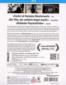 »Caché ist Hanekes Meisterwerk« – FAZ

Plötzlich erhält Georges Videos, die Familie überwachen. Thriller von Haneke mit Daniel Auteuil. Extras inklusive Interviews.