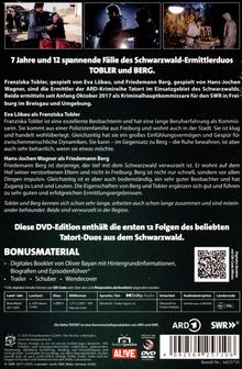 "7 Jahre und 12 spannende Fälle des Schwarzwald-Ermittlerduos TOBLER und BERG. Diese DVD-Edition enthält die ersten 12 Folgen."