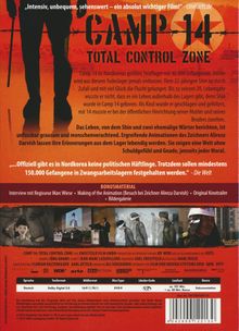 Camp 14 - Total Control Zone, DVD