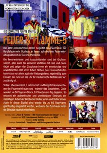 Feuer &amp; Flamme - Mit Feuerwehrmännern im Einsatz Staffel 5, 2 DVDs