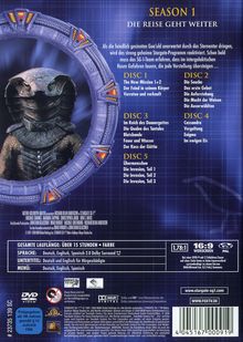 Stargate Kommando SG1 Season 1, 5 DVDs