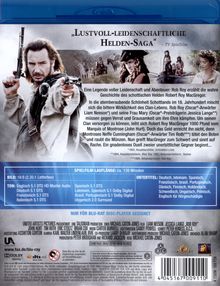 Rob Roy (Blu-ray), Blu-ray Disc