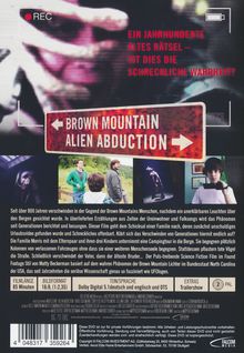 Brown Mountain: Alien Abduction, DVD