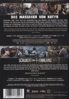 Das Massaker von Katyn / Schlacht um Finnland, DVD