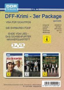 DFF-Krimi 3er Package, 3 DVDs
