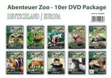Abenteuer Zoo - Deutschland/Europa, 10 DVDs
