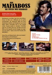 Der Mafiaboss - Sie töten wie Schakale (Blu-ray &amp; DVD im Mediabook), 1 Blu-ray Disc und 1 DVD