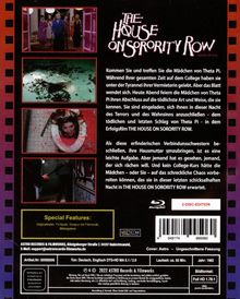 **The House on Sorority Row**

Kommen Sie und treffen Sie die Mädchen der Verbindung Theta Pi. Sie feiern ihren Abschluss auf tödliche Weise.