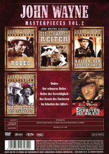 John Wayne - Masterpieces Vol. 2, DVD