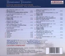 Renaissance Treasuries - Lieder &amp; Instrumentalstücke, CD