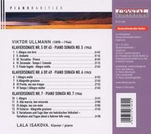 Viktor Ullmann (1898-1944): Klaviersonaten Nr.5-7, CD