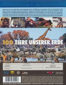100 Tiere unserer Erde (Blu-ray), Blu-ray Disc
