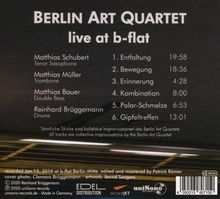 Berlin Art Quartet: Live At B-Flat, CD