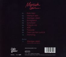 Nie Und Nimmer: Mensch Sein, CD