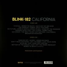 Blink-182: California (180g) (Deluxe-Edition), 2 LPs