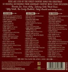 Country Christmas: 60 Seasonal Country Greats (Limited Edition), 3 CDs