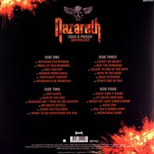 Nazareth: Loud &amp; Proud! Anthology (180g) (Bright Red + Orange Vinyl), 2 LPs