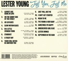 Lester Young (1909-1959): Just You, Just Me (2018 Version), CD