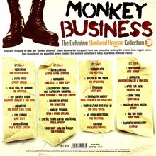 Monkey Business: The Definitive Skinhead Reggae Collection, 2 LPs