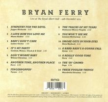 Bryan Ferry: Live At The Royal Albert Hall 1974, CD