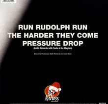 Keith Richards: Run Rudolph Run (Limited Edition) (Red/Black Splatter Vinyl), Single 12"