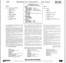 Duke Ellington (1899-1974): Historically Speaking - The Duke (remastered) (180g), LP